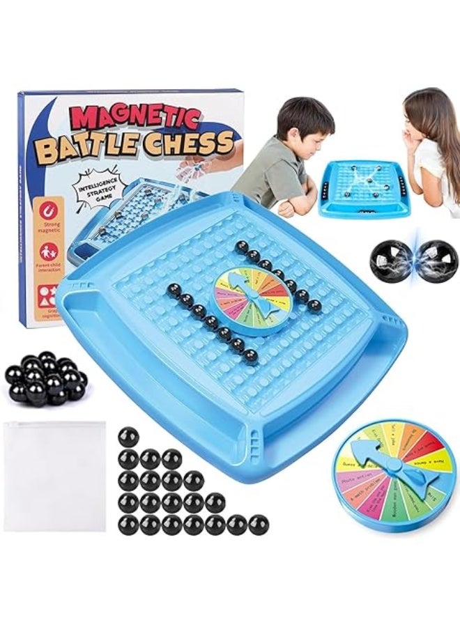 Magnetic tabletop chess set, magnetic chess game for family reunions and travel - Image 2